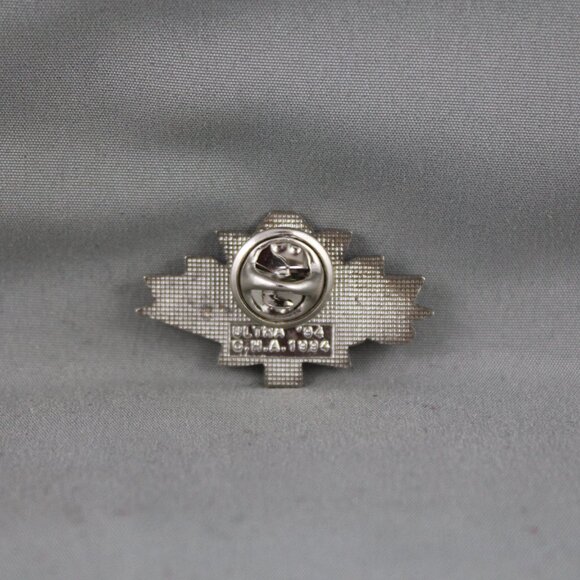 Vintage Hockey Pin - 1995 World Junior Hockey Championships Logo - Stamped Pin - Picture 2 of 3